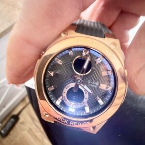 G-Shock Black and Gold Women's Watch